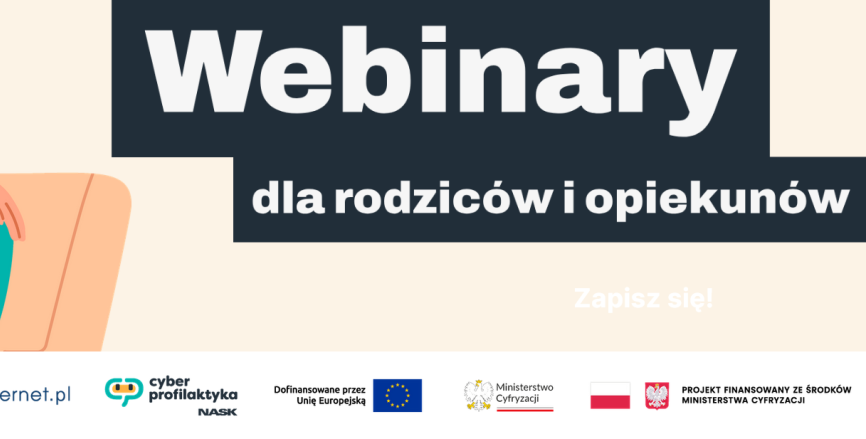 Zaproszenie na marcowy cykl spotkań online dla rodziców