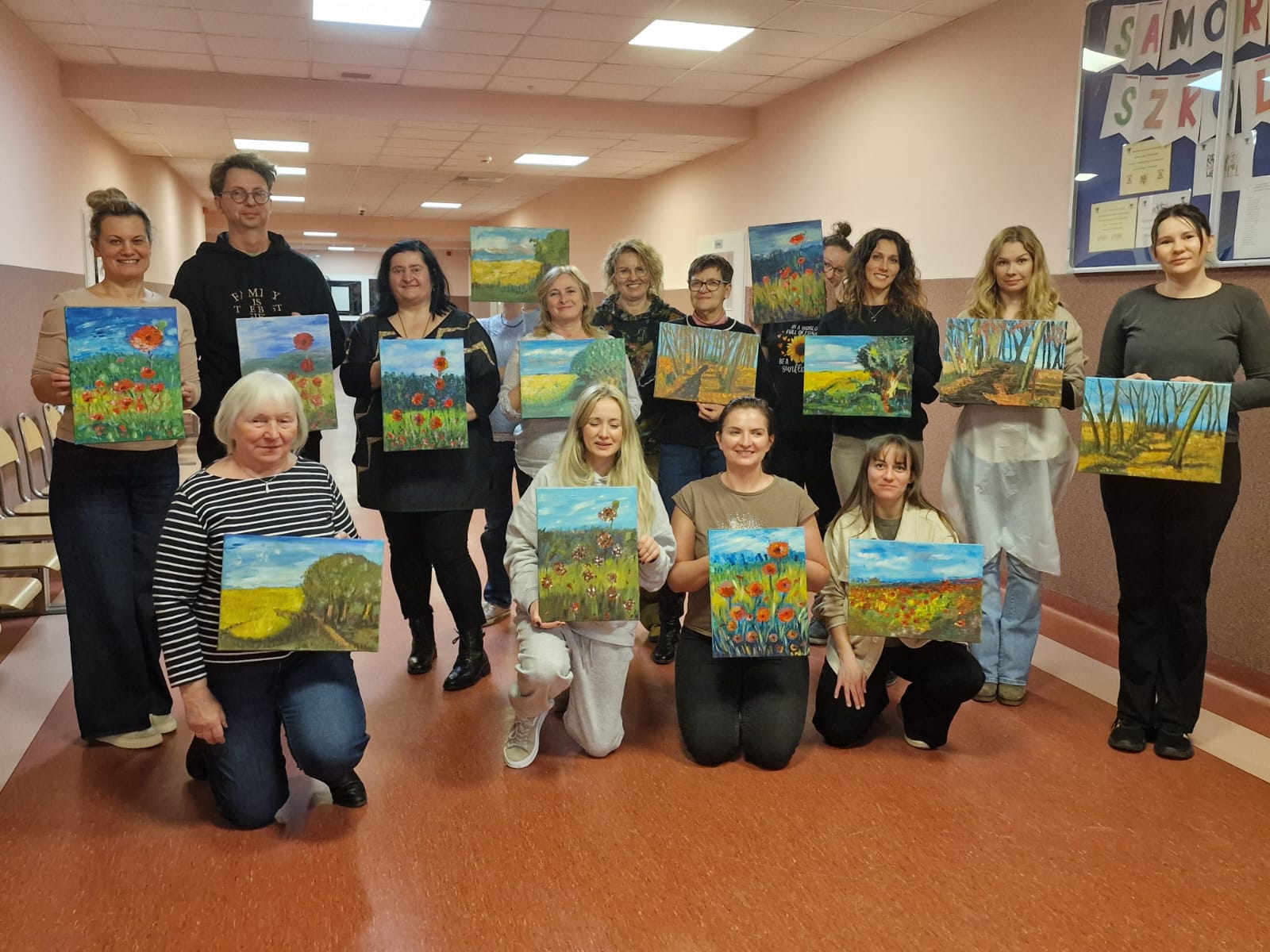 Relacja z warsztatów malarskich dla dorosłych LOWE