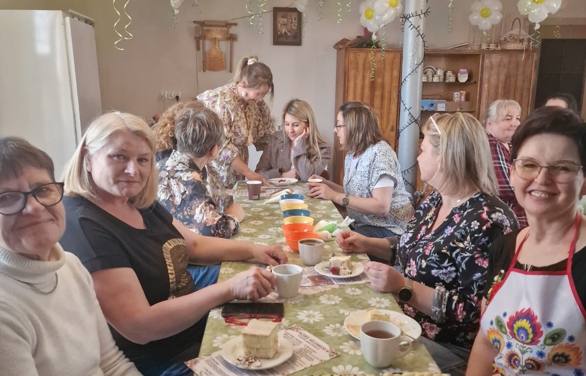 Relacja z warsztatów kulinarnych "Upieczmy razem MAZUREK WIELKANOCNY"