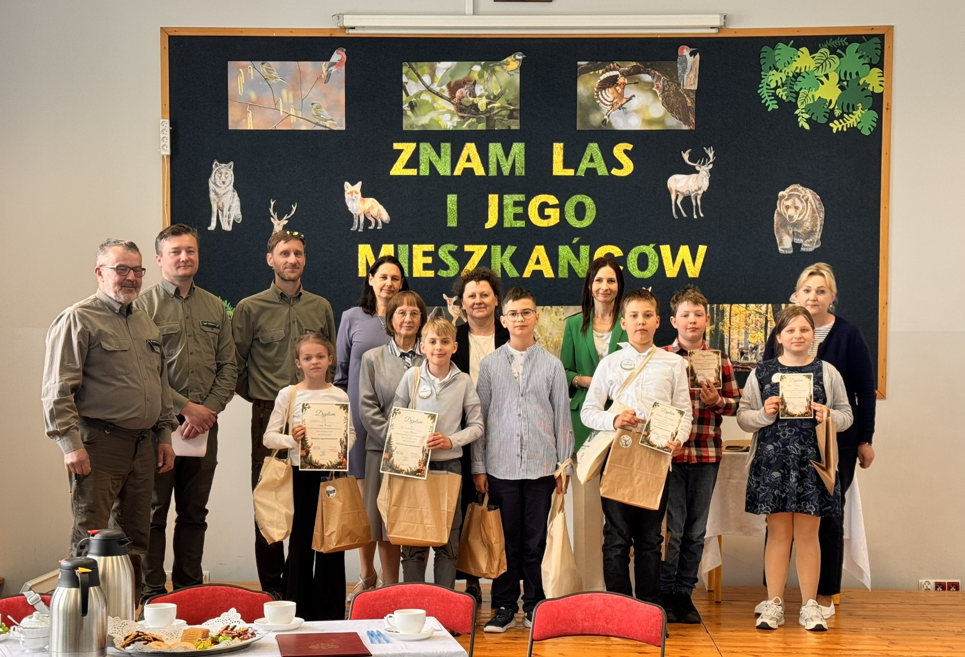 XIII Międzyszkolny Konkurs Przyrodniczy „Znam las i jego mieszkańców”